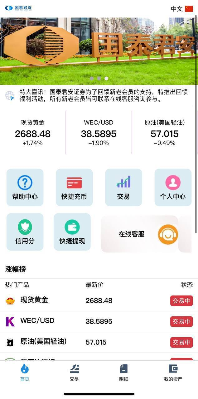 微交易所   多国语言 前uniapp 后 框架fastadmin 外汇盘/虚拟币/黄金盘/期货微盘 新增功能：信用分/支持实名认证